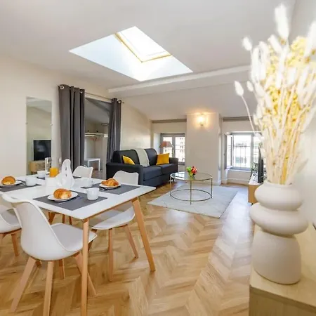 아파트 T2 Cozy Proche Du Centre Avec Canape Lit - 51blatin *