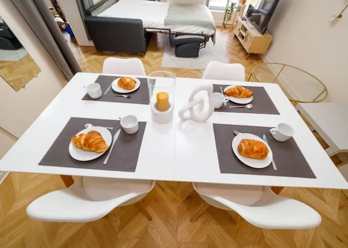 T2 Cozy Proche Du Centre Avec Canapé Lit - 51blatin Appartement *